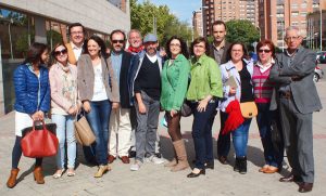 Foto grupal del Colegio de Periodistas de Castilla y León 1