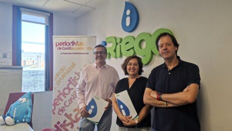 José Francisco Fernández (d), Ana Rosalina López e Ignacio Coll